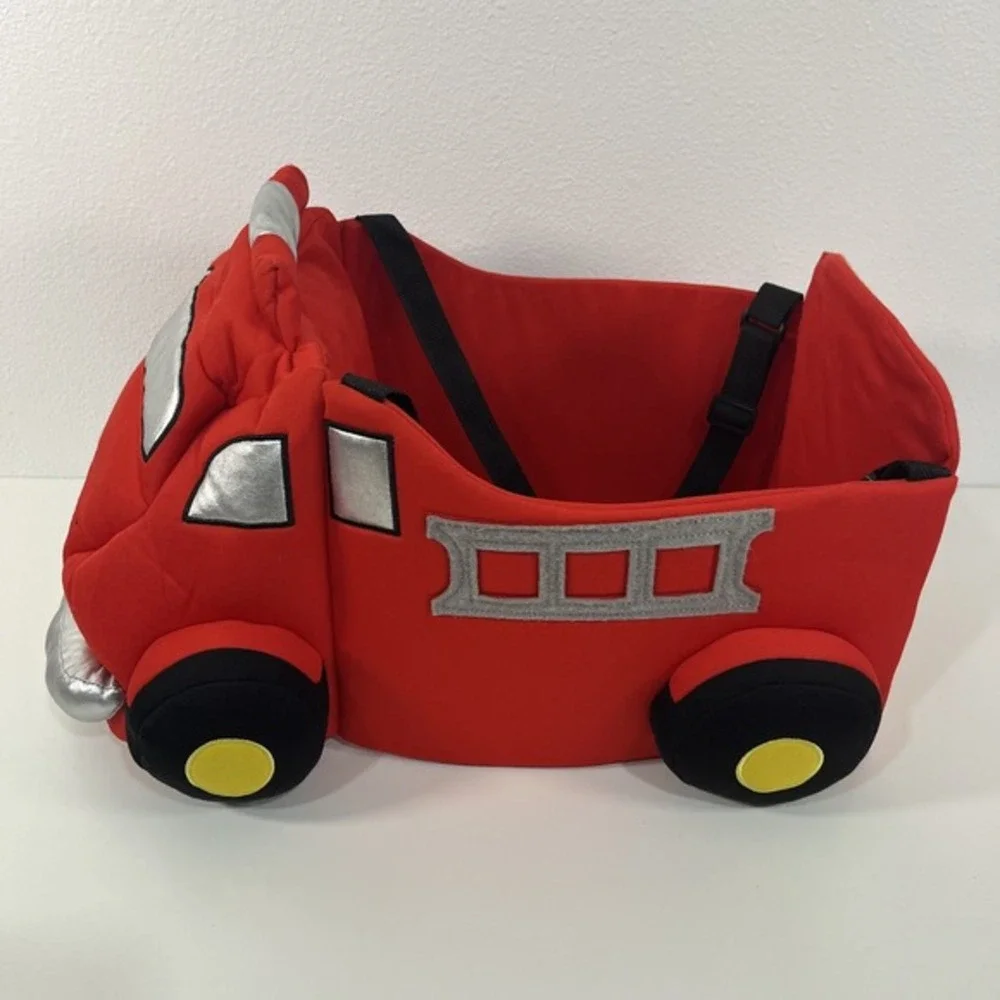 Carter's Fire Truck Dress Up Halloween‎ Firefighter Costume Toddler Boy Kids - Picture 4 of 13